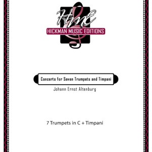<b>Concerto for Seven Trumpets and Timpani</b><br>Johann Ernst Altenburg