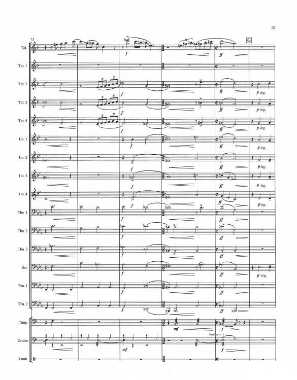 <B>A Trumpet Fantasy</B><BR>Arranged by Wayne Scott - Image 2