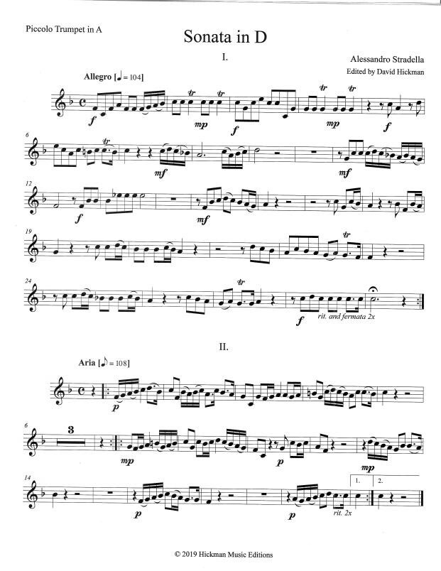 <b>Sonata in D Major</b><br>Alessandro Stradella - Image 2