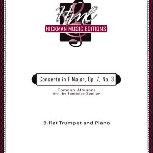 <b>Concerto in F Major, Op. 7, No. 3</b><br>Tomaso Albinoni