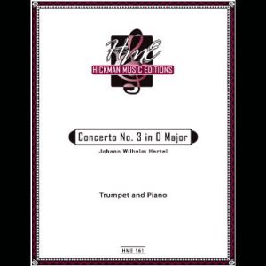 <b>Title:  Concerto No. 3 in D Major</b>Composer:  Hertel, Johann Wilhelm