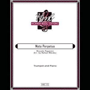 <b>Moto Perpetuo</B>Niccolo Paganini (arr. by Mendez)