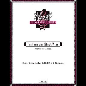 <B>Fanfare der Stadt Wien</B><BR>Richard Strauss