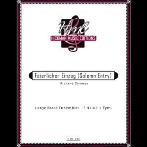 <B>Feierlicher Einzug (Solemn Entry)</B><BR>Richard Strauss