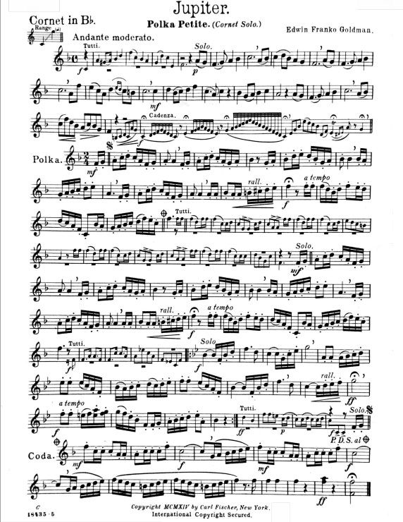 <b>Jupiter</b></br>Edwin Franko Goldman